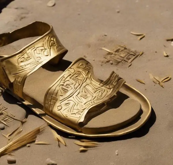 biblical symbolism of sandals