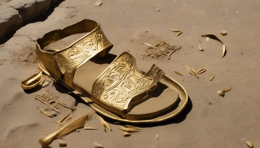biblical symbolism of sandals