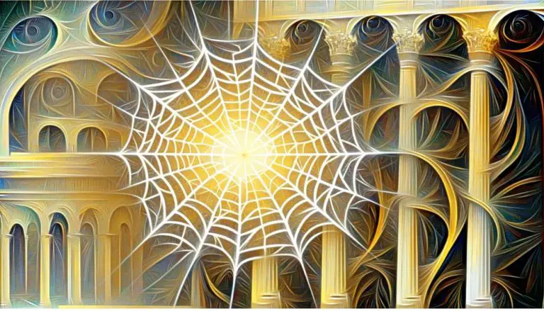 biblical symbolism of spiders