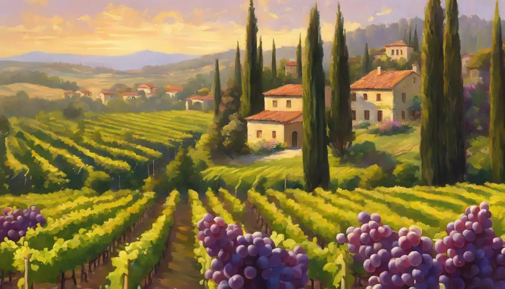 bountiful harvest in vineyards