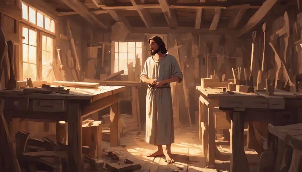 carpenter jesus humble beginnings