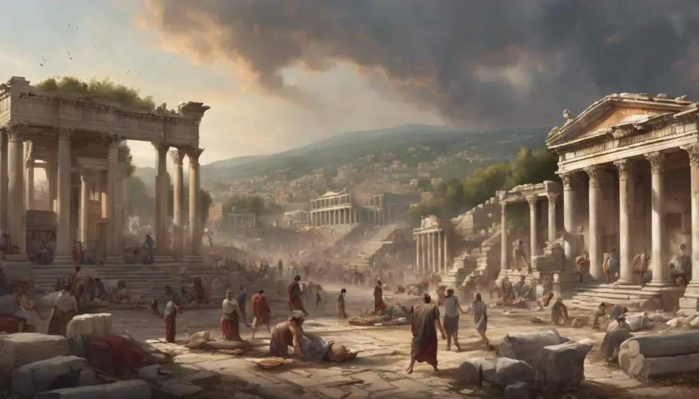 chaos erupts in ephesus