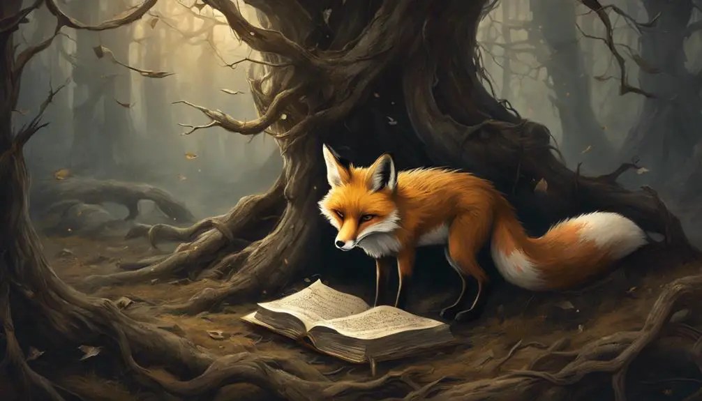 clever foxes in nature