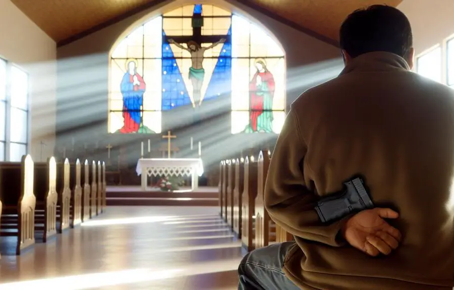 concealed carry in church