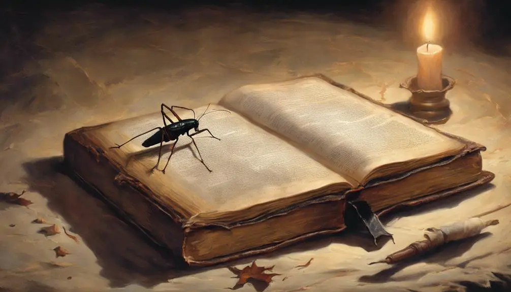 crickets symbolize spiritual hunger