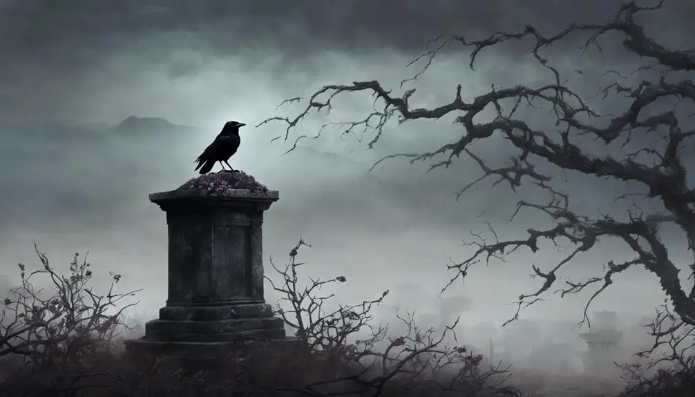 crows and death symbolism