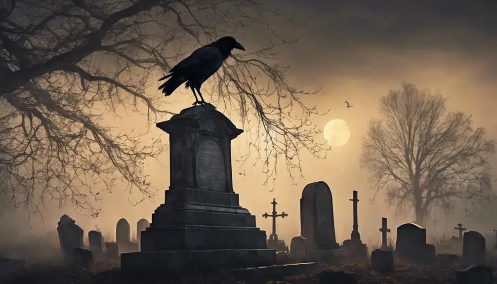 crows symbolize connection beyond