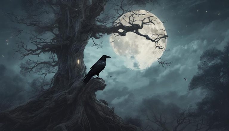 crows symbolize wisdom intelligence