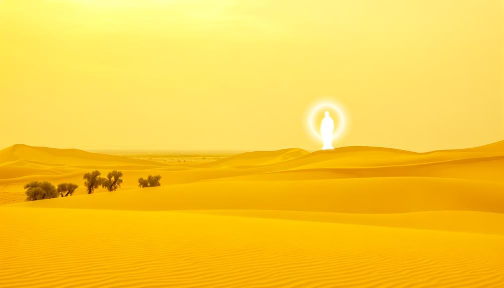 desolate desert spiritual journey