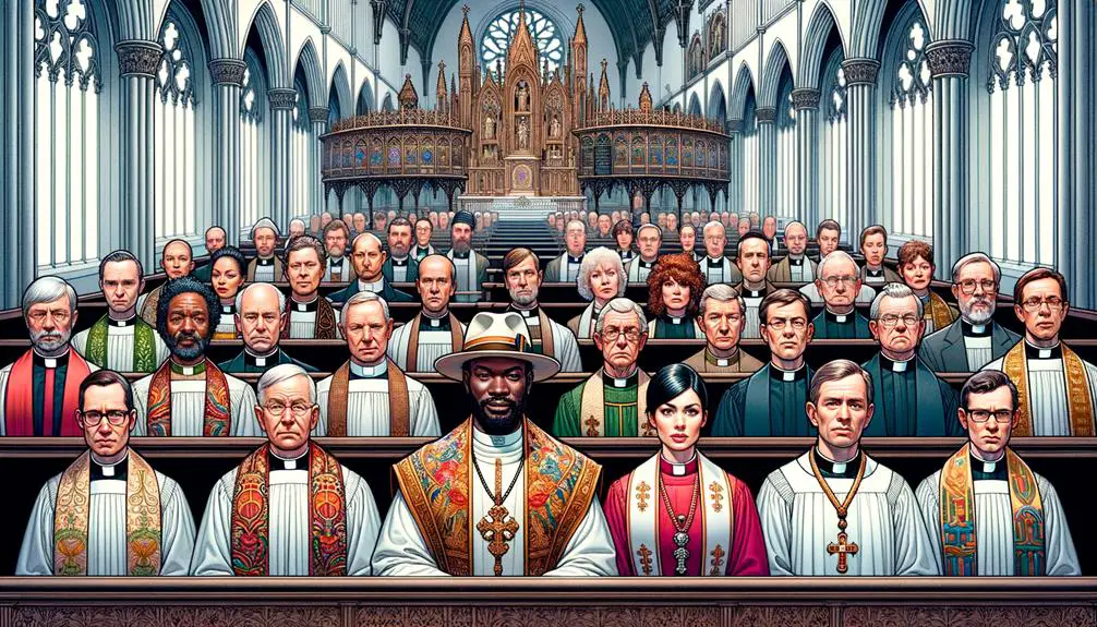 diverse views among clergy