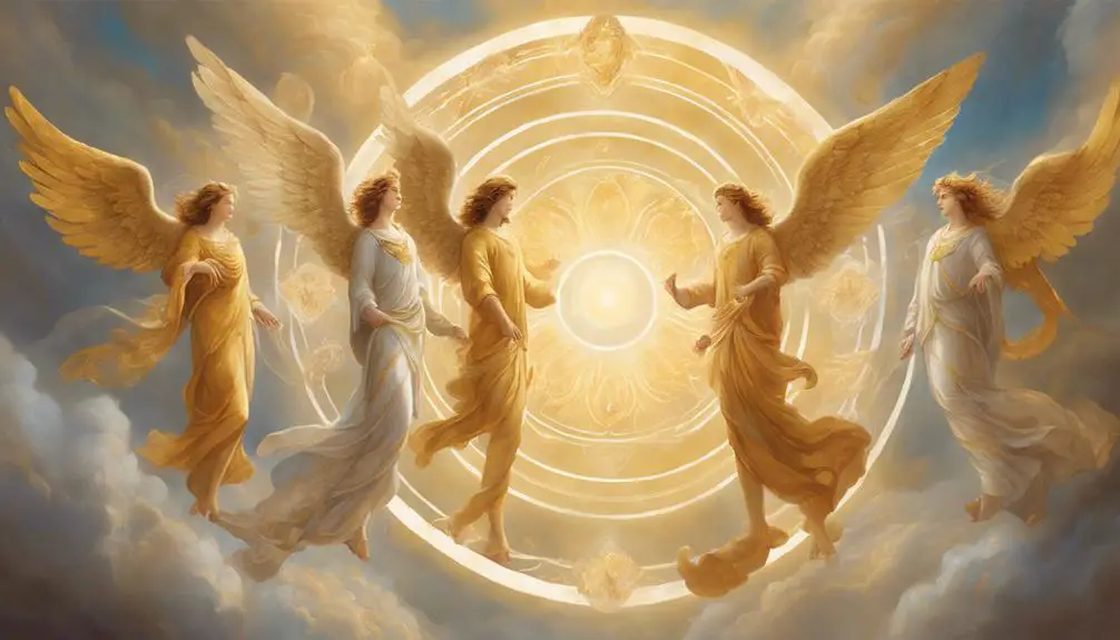 divine beings guiding humanity