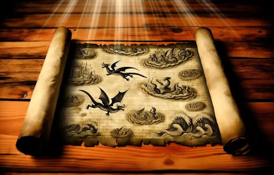 dragons mentioned in scriptures