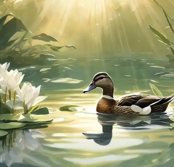 ducks symbolize abundance comfort