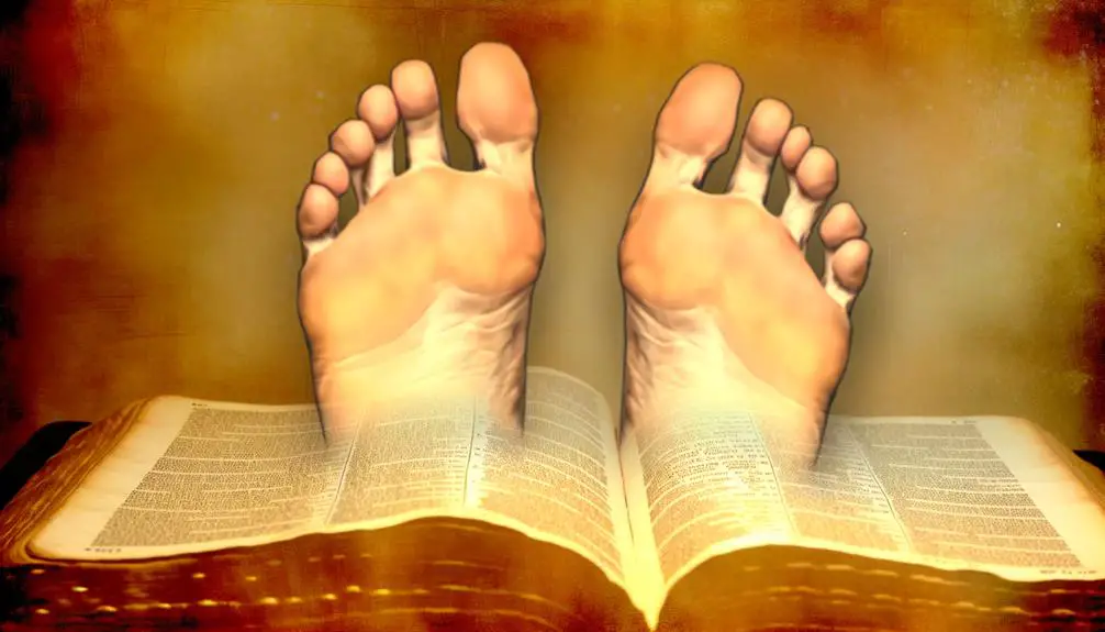 feet symbolism in religion