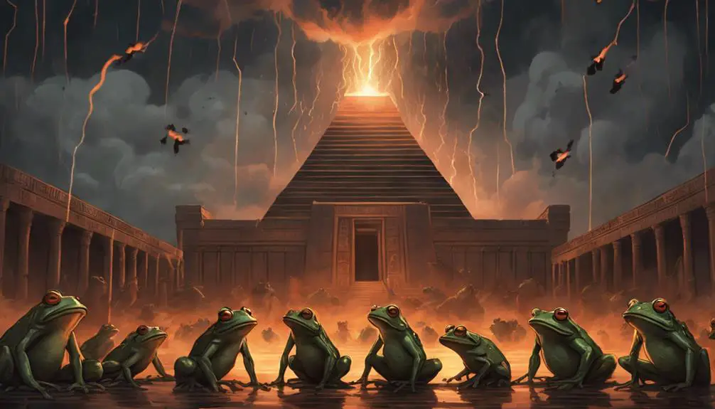 frogs plagues ancient egypt