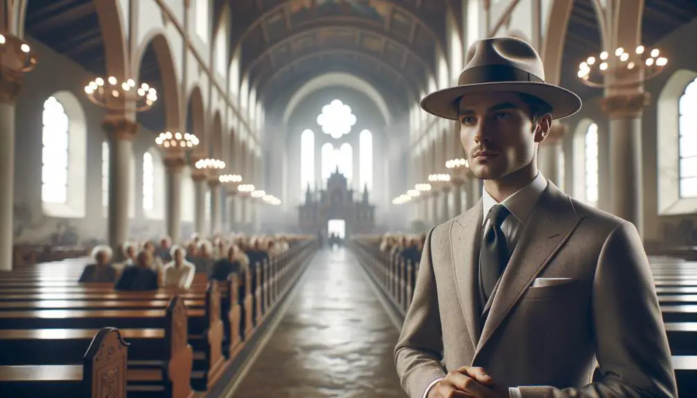 hats in religious settings