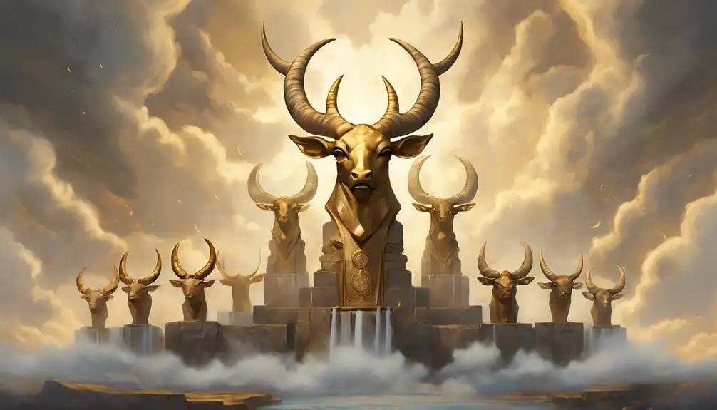 horns represent strength symbolically