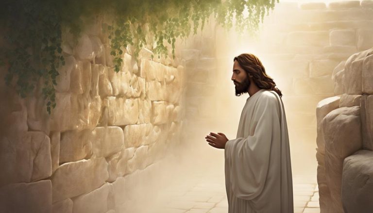 jesus at the wailing wall