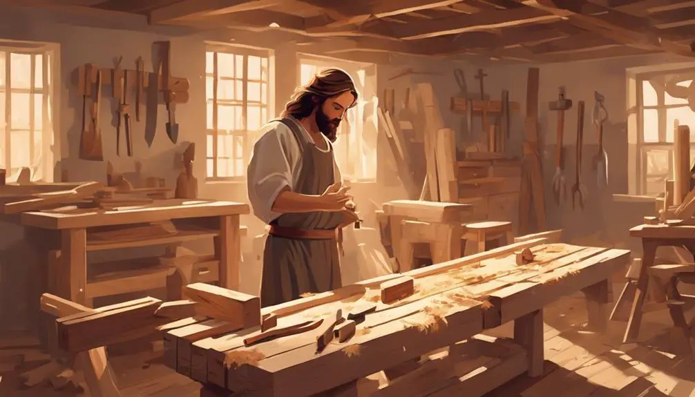 jesus carpentry craftsmanship showcased