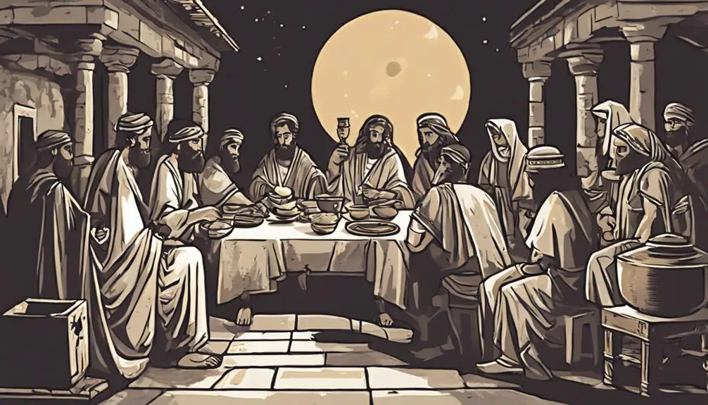 jesus celebrates passover early