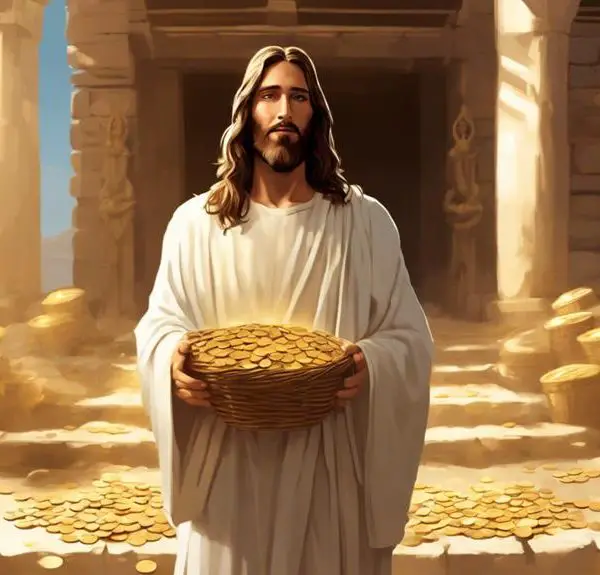 jesus did not collect offerings