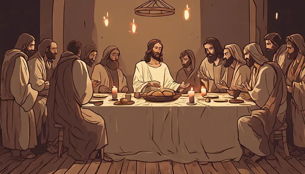 jesus disciples final meal