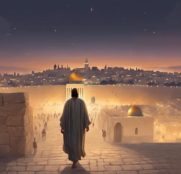 jesus visits jerusalem frequently