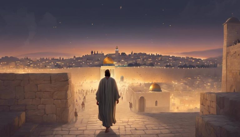 jesus visits jerusalem frequently