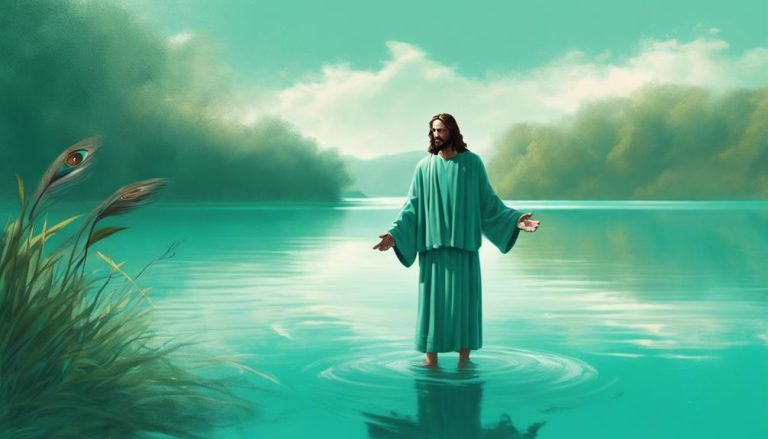 jesus walking on water