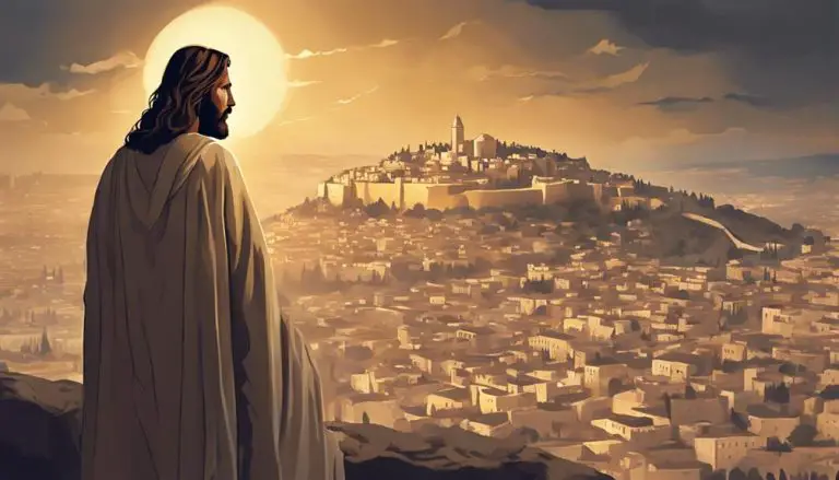 jesus weeps for jerusalem