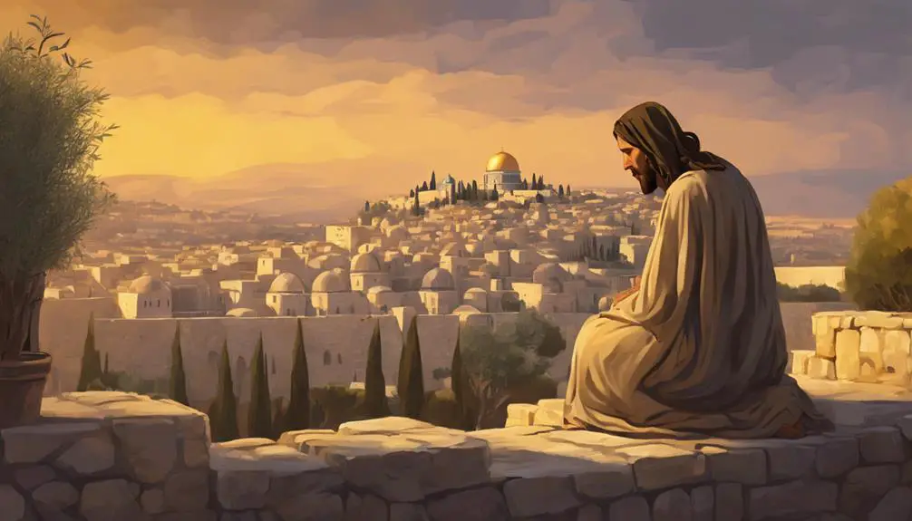 jesus weeps over jerusalem