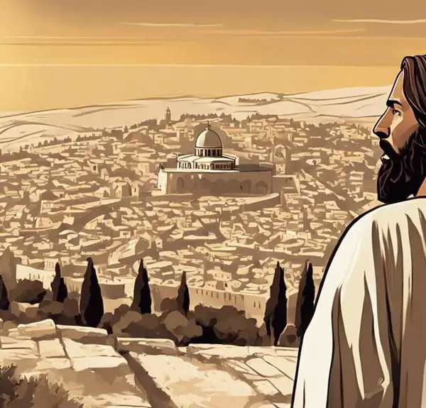 jesus wept over jerusalem