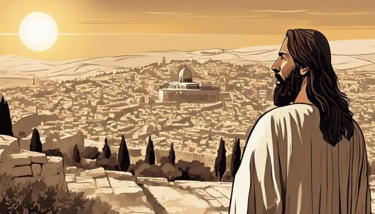 jesus wept over jerusalem