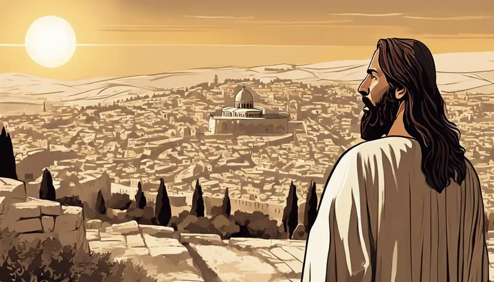 jesus wept over jerusalem