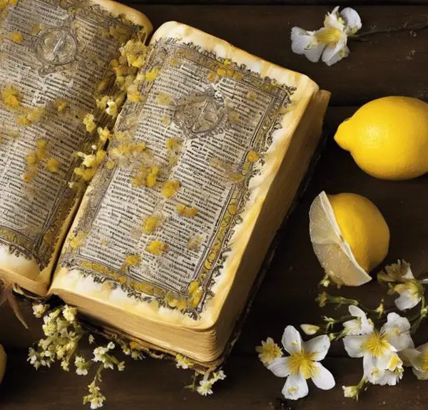 lemon symbolism in bible
