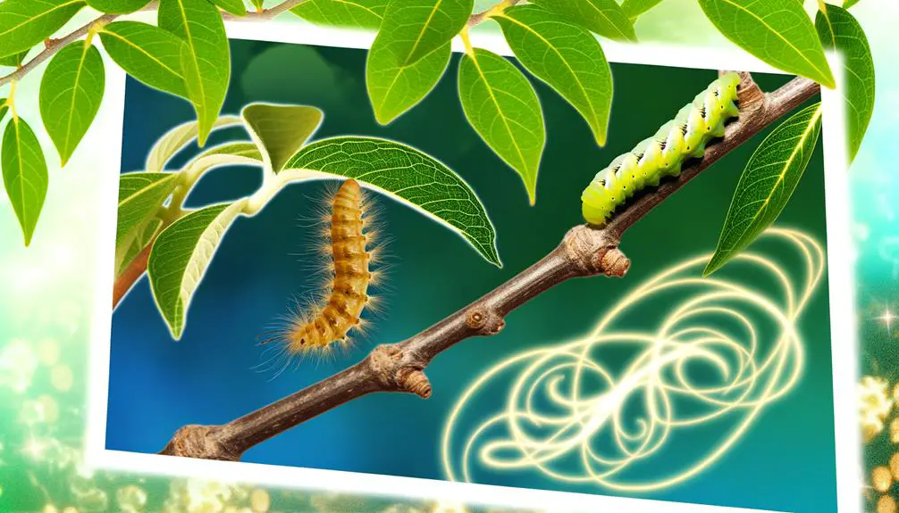 metamorphosis of caterpillars