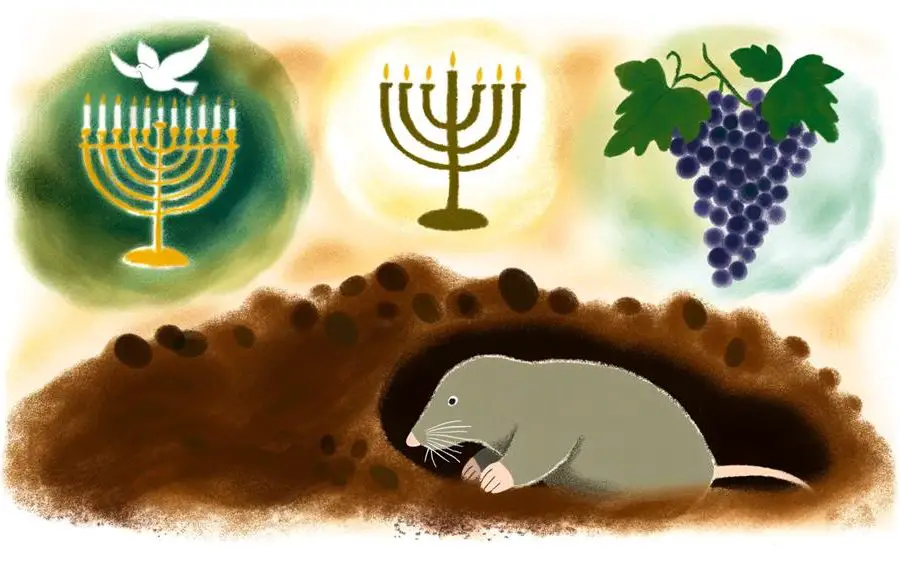 mole symbolism in bible