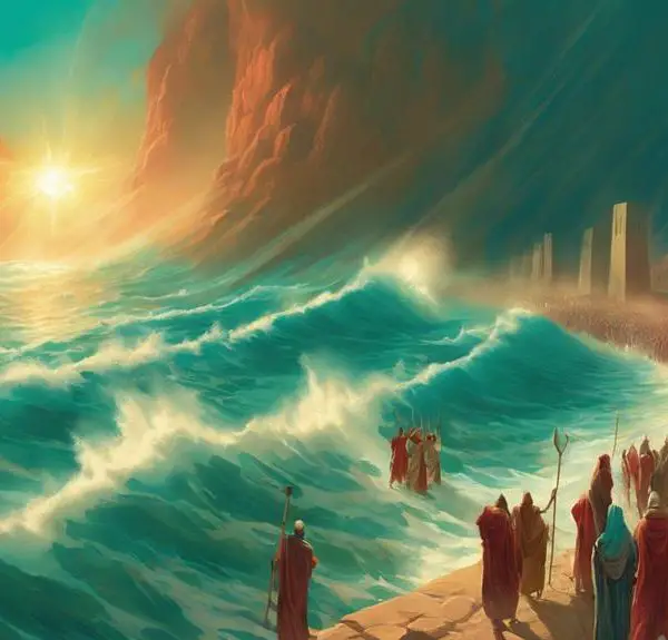 moses parted red sea