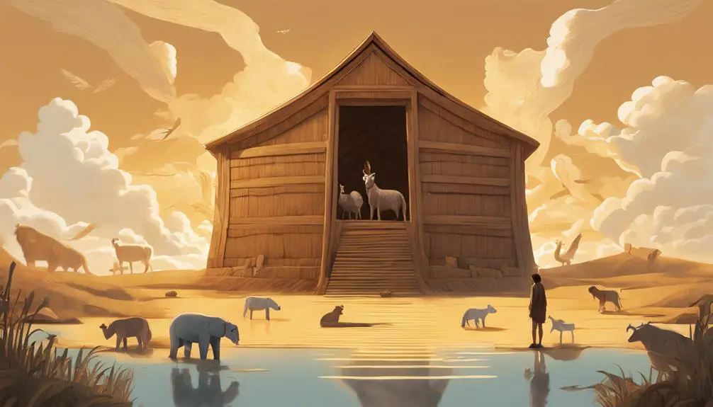 noah builds an ark