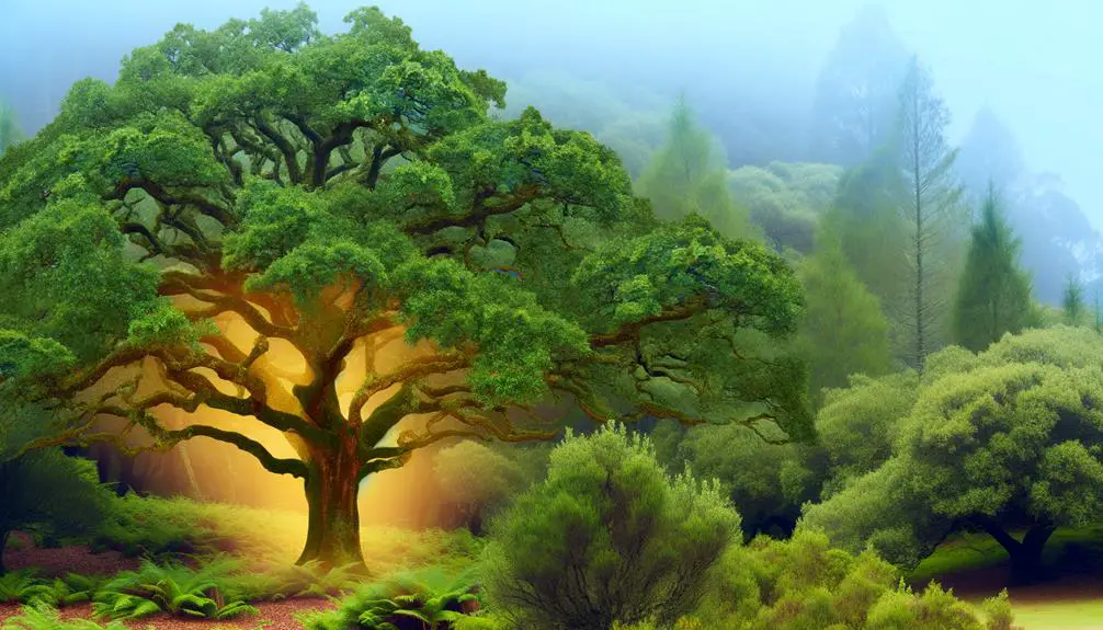 oaks symbolize divine presence