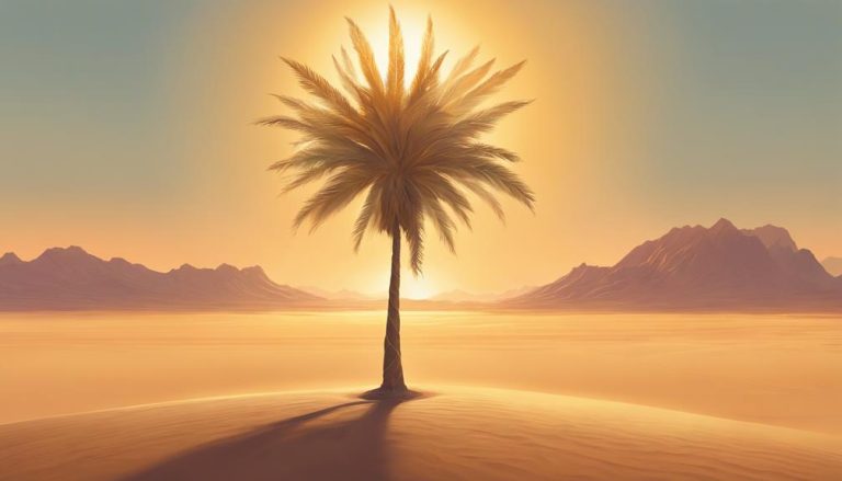 palm trees in scripture