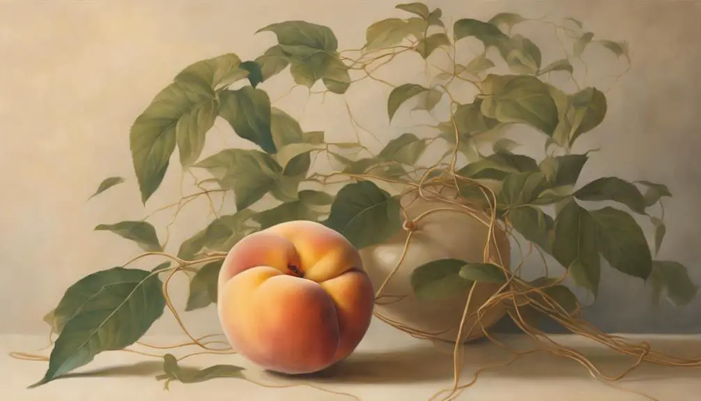 peach symbolism in bible