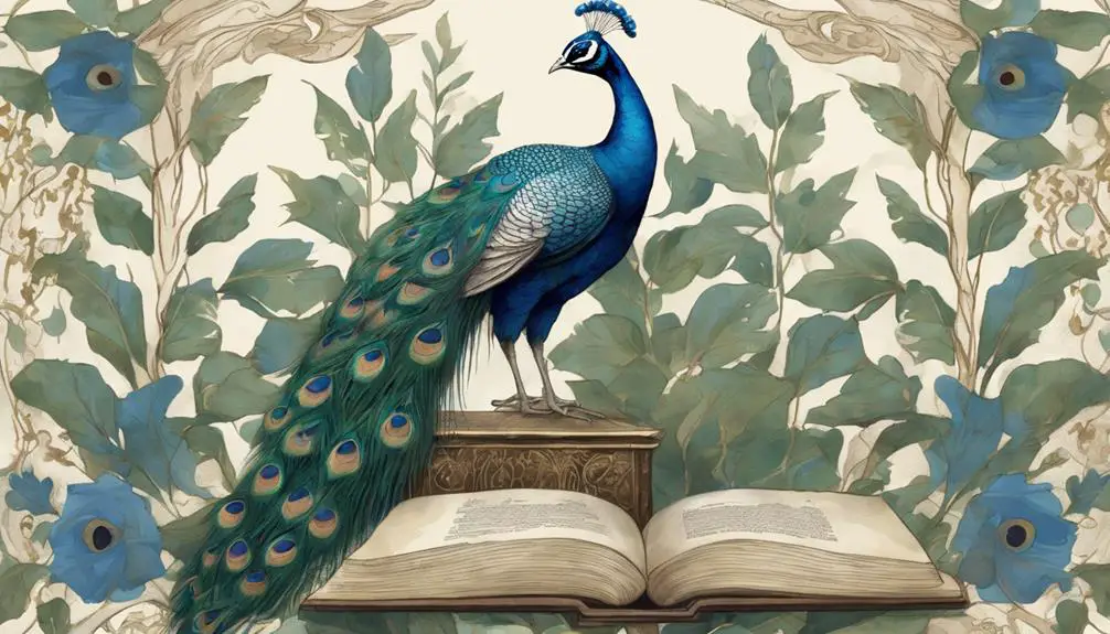 peacocks in biblical symbolism