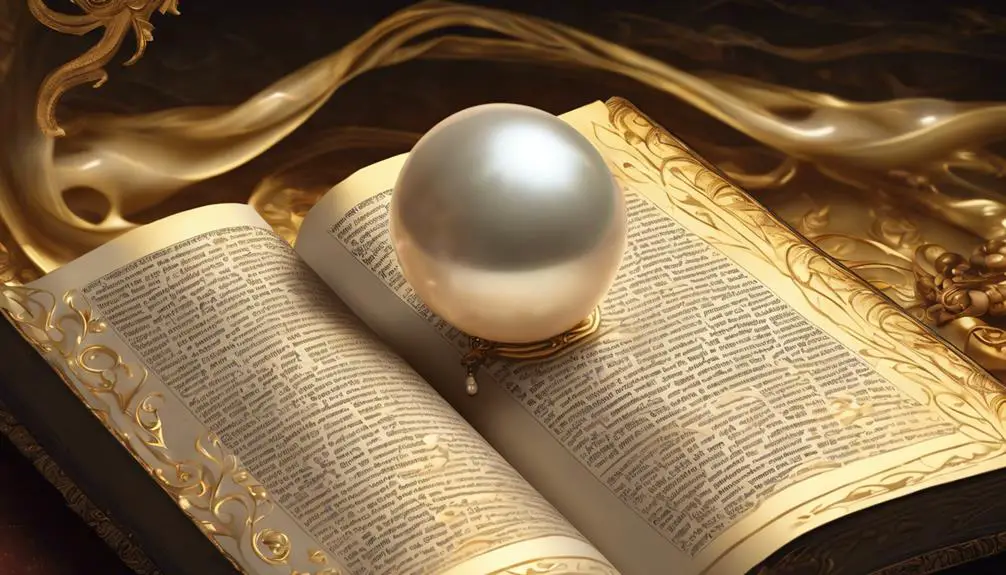 pearls embody wisdom symbols