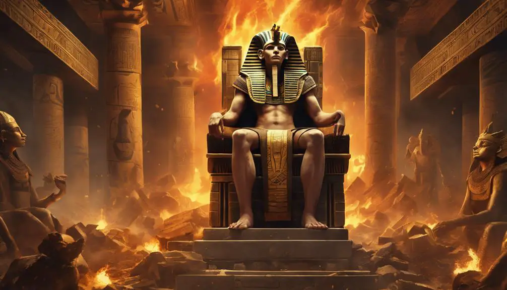 pharaoh s reign and downfall