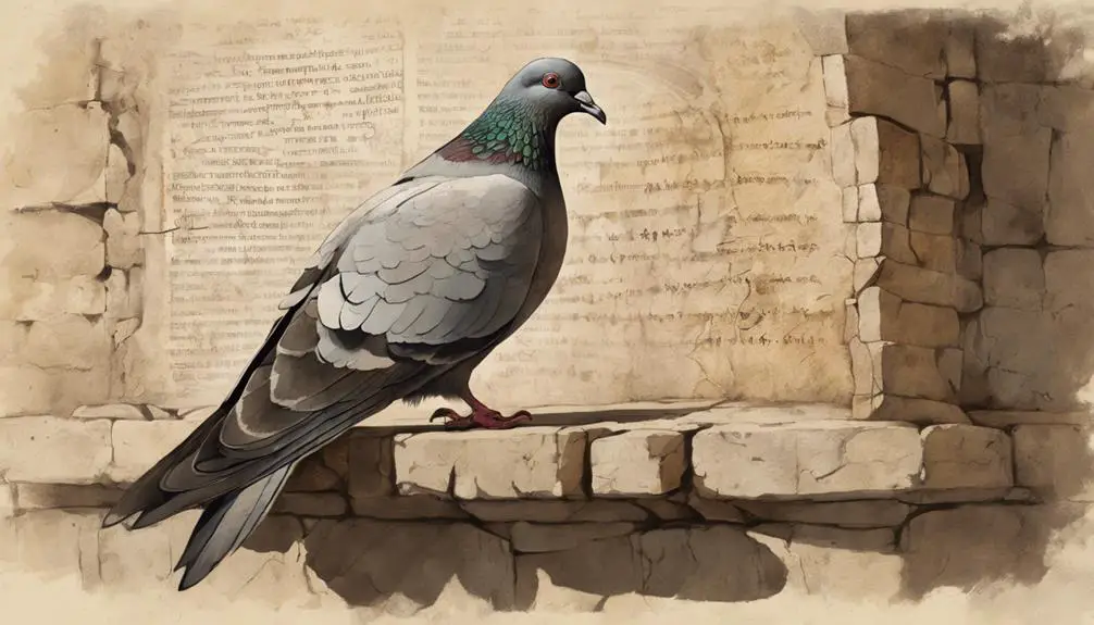 pigeons symbolize offerings