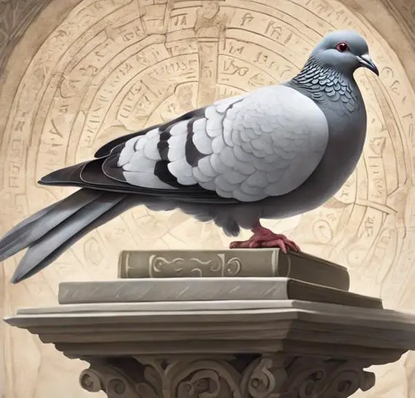 pigeons symbolize peace offering
