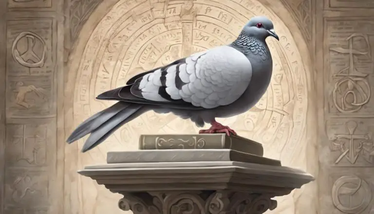 pigeons symbolize peace offering