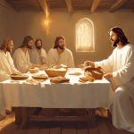 post resurrection meal with jesus