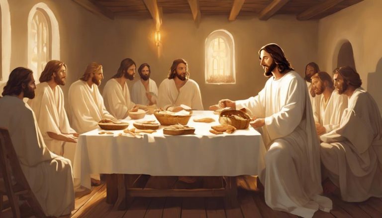 post resurrection meal with jesus